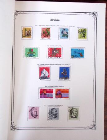 1850-1997, Used collection of Switzerland in large Yvert