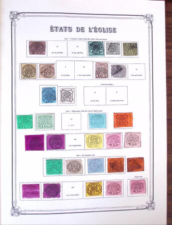 1852-1980, Chiefly used collection of Italy in one large