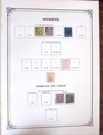 1852-1980, Chiefly used collection of Italy in one large