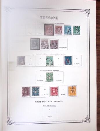 1852-1980, Chiefly used collection of Italy in one large