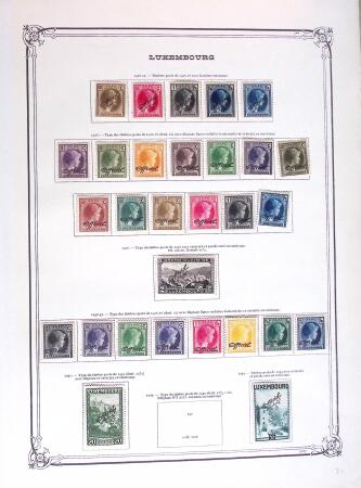 1852-1972, Mint & used collection in one album, noted
