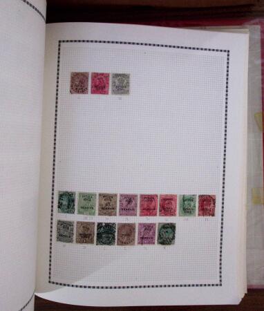 1860-1970, Small all-world estate in two albums, noted