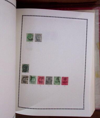 1860-1970, Small all-world estate in two albums, noted