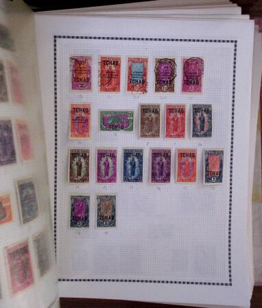 1860-1970, Small all-world estate in two albums, noted