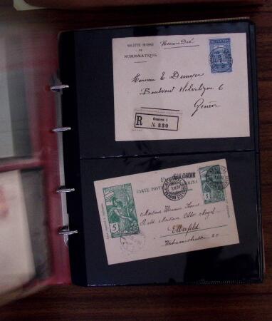 1852-1980, Lot of 330 covers and postal stationery,