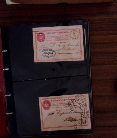 1852-1980, Lot of 330 covers and postal stationery,