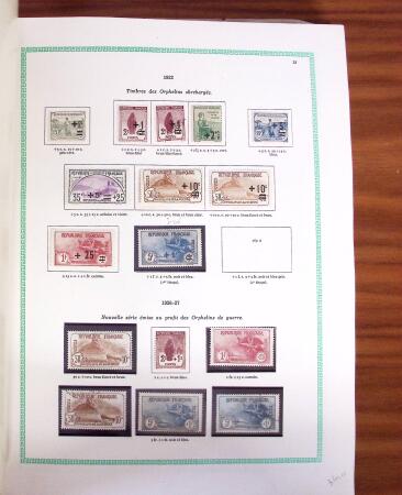 1876-1998, Collection de timbres de France en 6 albums