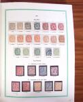 1876-1998, Collection de timbres de France en 6 albums