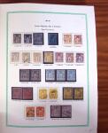 1876-1998, Collection de timbres de France en 6 albums
