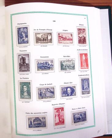 1876-1998, Collection de timbres de France en 6 albums