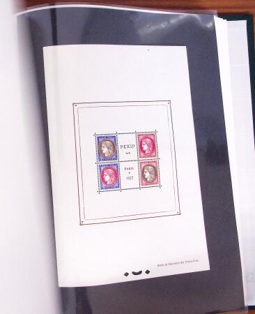 1876-1998, Collection de timbres de France en 6 albums