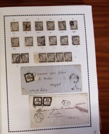 1876-1998, Collection de timbres de France en 6 albums
