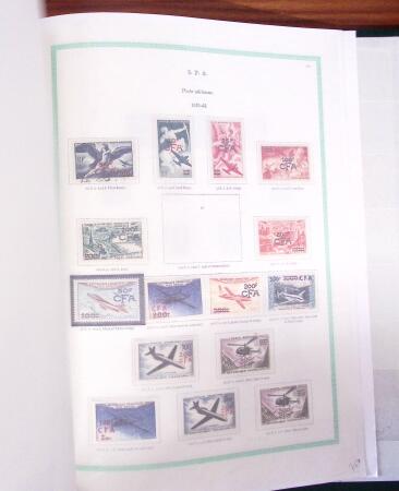 1876-1998, Collection de timbres de France en 6 albums