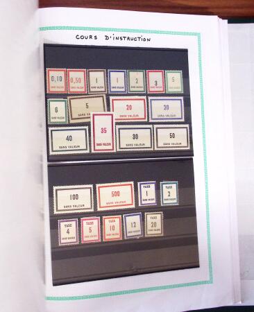 1876-1998, Collection de timbres de France en 6 albums