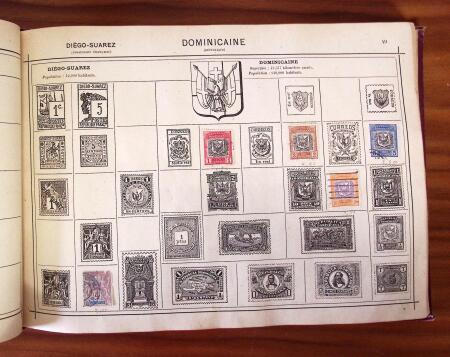 1876-1998, Collection de timbres de France en 6 albums