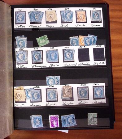 1876-1998, Collection de timbres de France en 6 albums