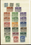 1855-1945, Mint and used collection in one small stockbook
