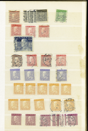 1855-1945, Mint and used collection in one small stockbook