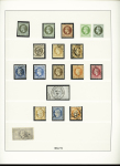 1849-1940, Collection de neufs et d'oblitérés avec