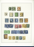 1849-1940, Collection de neufs et d'oblitérés avec
