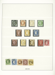 1849-1940, Collection de neufs et d'oblitérés avec