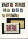 1849-1940, Collection de neufs et d'oblitérés avec