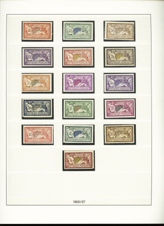 1849-1940, Collection de neufs et d'oblitérés avec