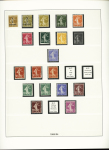 1849-1940, Collection de neufs et d'oblitérés avec