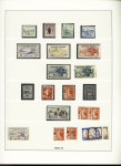 1849-1940, Collection de neufs et d'oblitérés avec