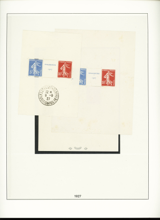 1849-1940, Collection de neufs et d'oblitérés avec