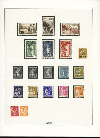 1849-1940, Collection de neufs et d'oblitérés avec