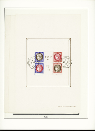 1849-1940, Collection de neufs et d'oblitérés avec