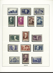 1849-1940, Collection de neufs et d'oblitérés avec