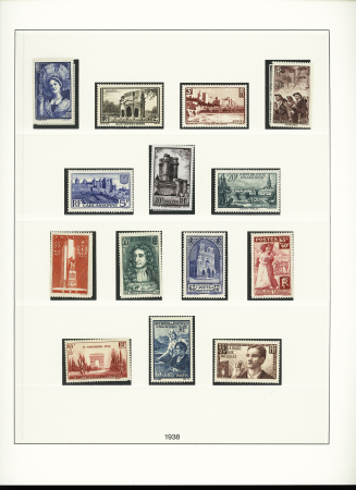 1849-1940, Collection de neufs et d'oblitérés avec