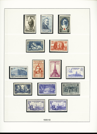 1849-1940, Collection de neufs et d'oblitérés avec