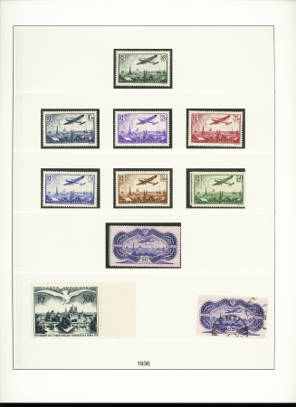 1849-1940, Collection de neufs et d'oblitérés avec