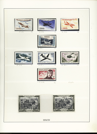 1849-1940, Collection de neufs et d'oblitérés avec