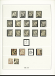 1849-1940, Collection de neufs et d'oblitérés avec