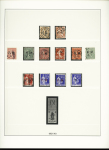1849-1940, Collection de neufs et d'oblitérés avec