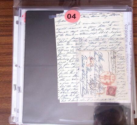 1861-63, Lot de 11 lettres datant de la guerre de Sécession,