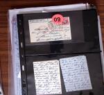 1861-63, Lot de 11 lettres datant de la guerre de Sécession,