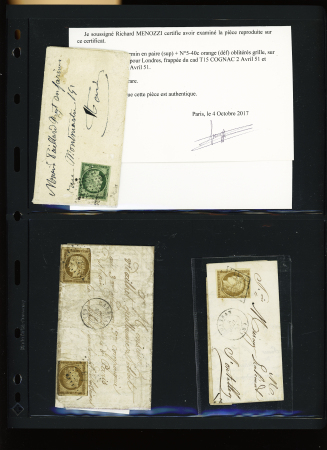 1849-50, Ensemble spécialisé sur le type Cérès comprenant