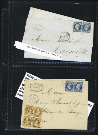 1852-62, Ensemble spécialisé sur le type Napoléon,