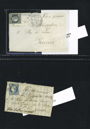1870-71, Ensemble de 18 ballons montés, la plupart