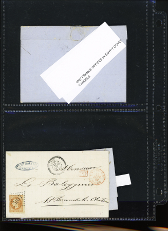 1870-1942, Bel ensemble de 23 lettres des colonies à