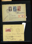 1870-1942, Bel ensemble de 23 lettres des colonies à