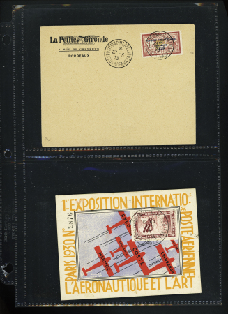 1918-40 Ensemble de 20 lettres et cartes des émissions