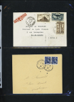 1918-40 Ensemble de 20 lettres et cartes des émissions