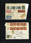 1918-40 Ensemble de 20 lettres et cartes des émissions