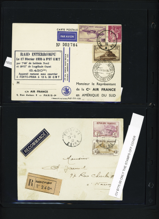1918-40 Ensemble de 20 lettres et cartes des émissions